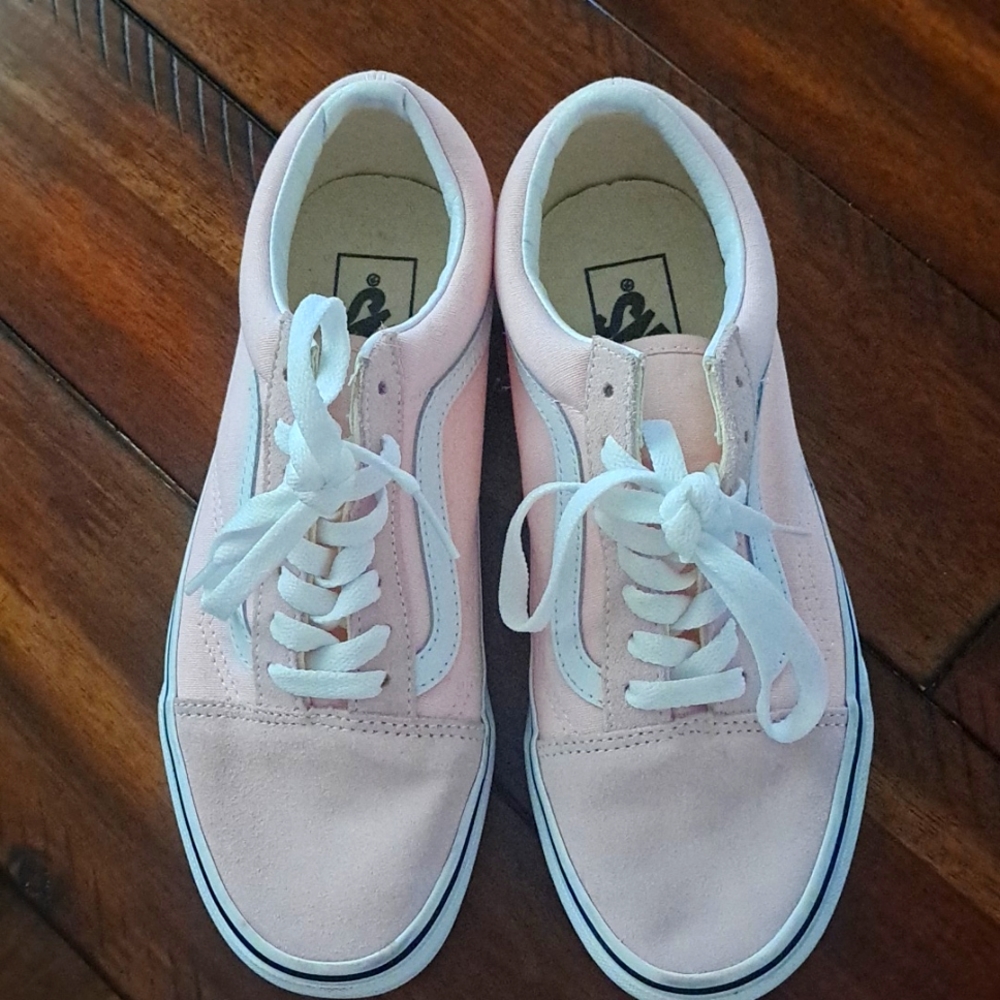 Vans Old Skool Skate Shoe Rose Smoke Size 7 Women's